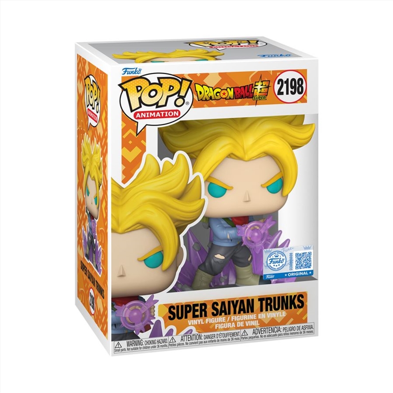 Dragon Ball Super - Super Saiyan Trunks Pop! Vinyl [RS]/Product Detail/TV