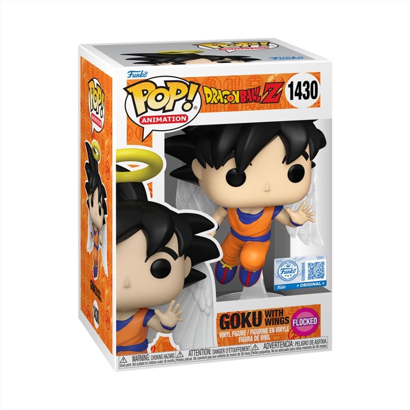 Dragon Ball Z - Goku (with Flocked Wings) Pop! Vinyl [RS]/Product Detail/TV