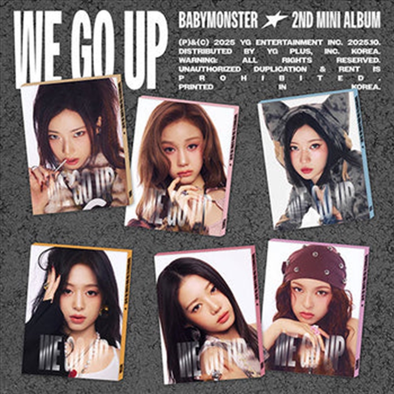 Babymonster - We Go Up 2nd Mini Album Pattern Ver - Chiquita/Product Detail/World