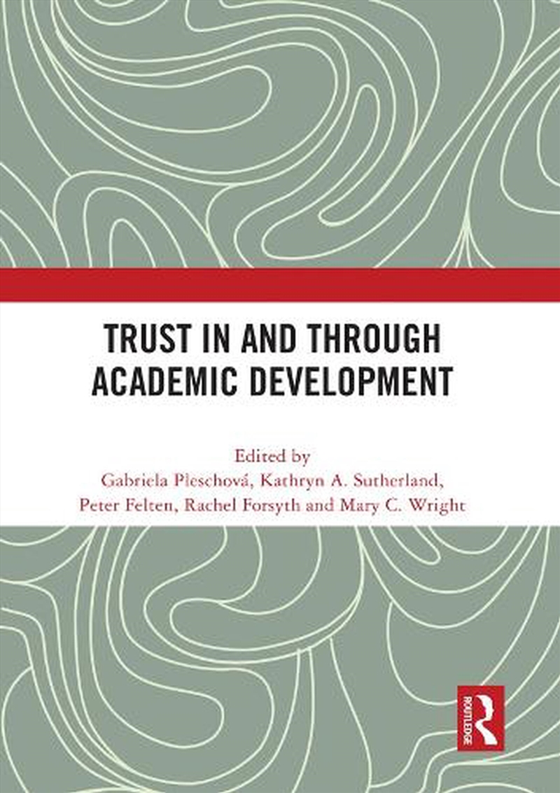 Trust In And Through Academic Development/Product Detail/Teaching