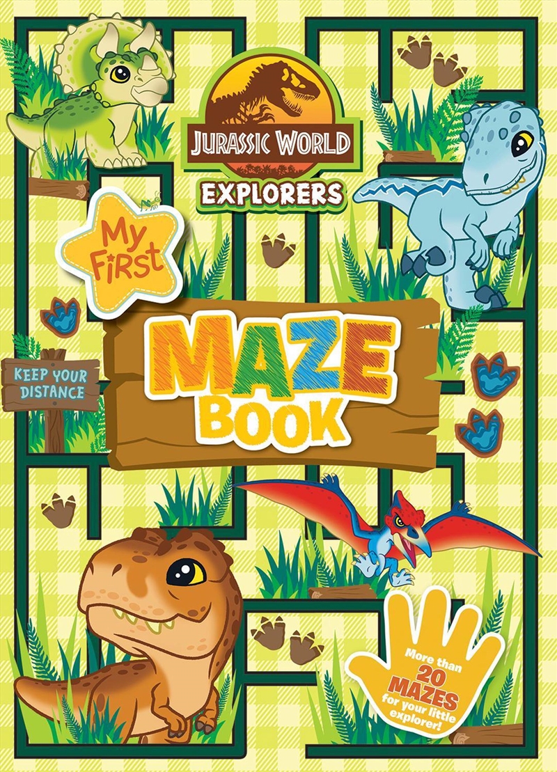 Jurassic World Explorers: My First Maze Book/Product Detail/Kids Activity Books