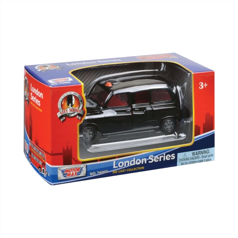 Metro Town - 4.5" London Taxi Die-Cast Vehicle/Product Detail/Figurines