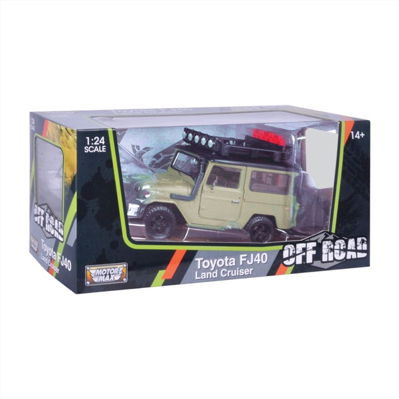 Off Road - 1:24 Toyota FJ Land Cruiser (Beige) Die-Cast Vehicle/Product Detail/Figurines
