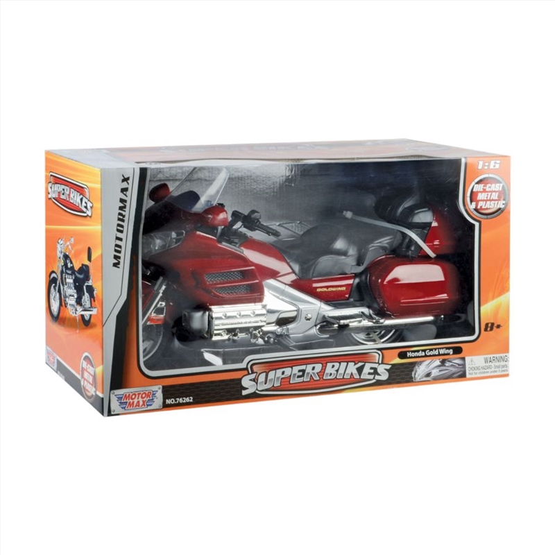 Super Bikes - 1:6 Honda Goldwing Die-Cast Vehicle/Product Detail/Figurines