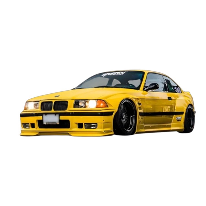 Solido Cars - 1:18 BMW M3 Coupe Pandem Sun Yellow 1990 Diecast Vehicle/Product Detail/Figurines