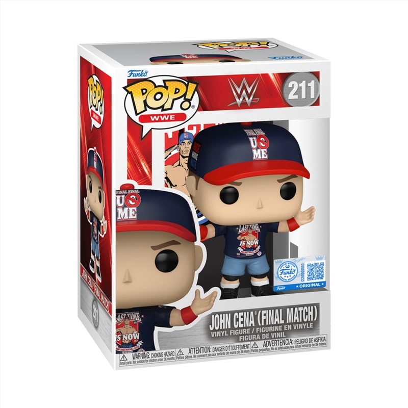 WWE - John Cena (Final Match) Pop! Vinyl/Product Detail/Sport
