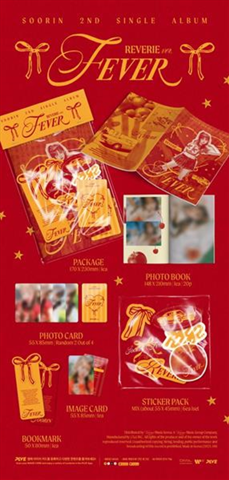 Soorin - 2nd Single Album [Fever]/Product Detail/World