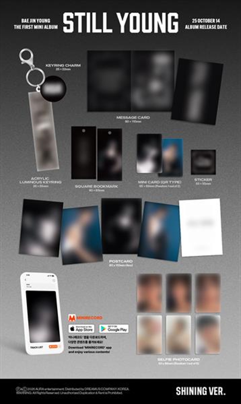 Bae Jin Young - 1st Mini Album [Still Young] (Platform Shining Ver.)/Product Detail/World