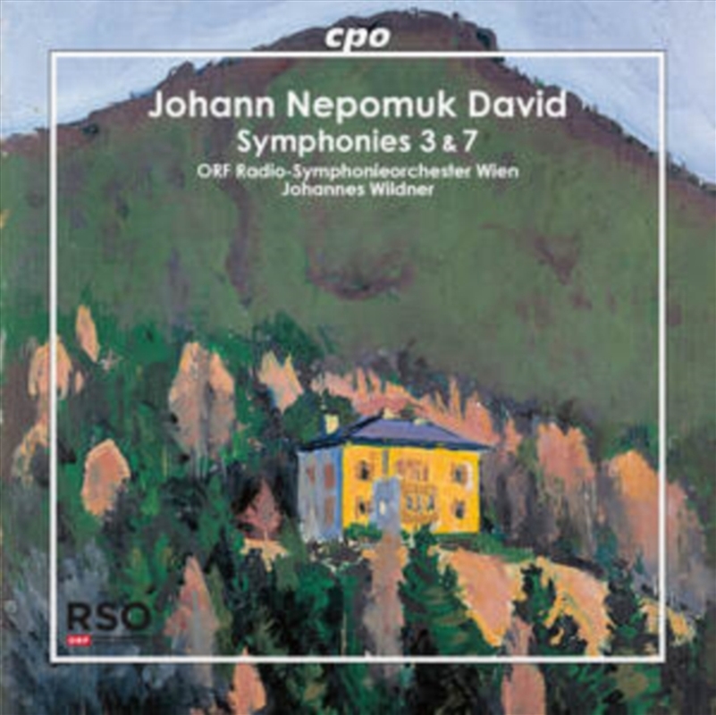 Johann Nepomuk David: Symphonies 3 & 7/Product Detail/Classical