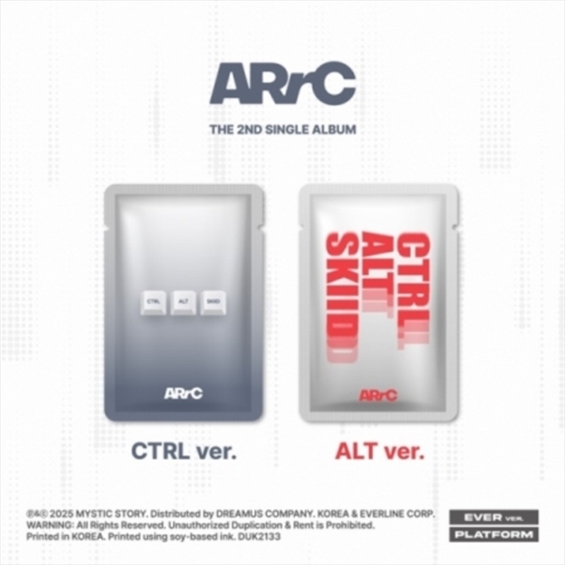 Arrc - Single Album [Ctrl+Alt+Skiid]/Product Detail/World