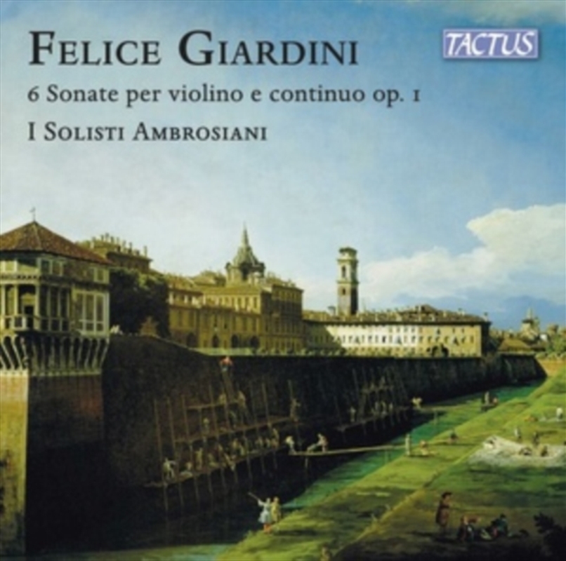 Giardini: 6 Sonatas For Vn & Continuo Op. 1 London/Product Detail/Classical