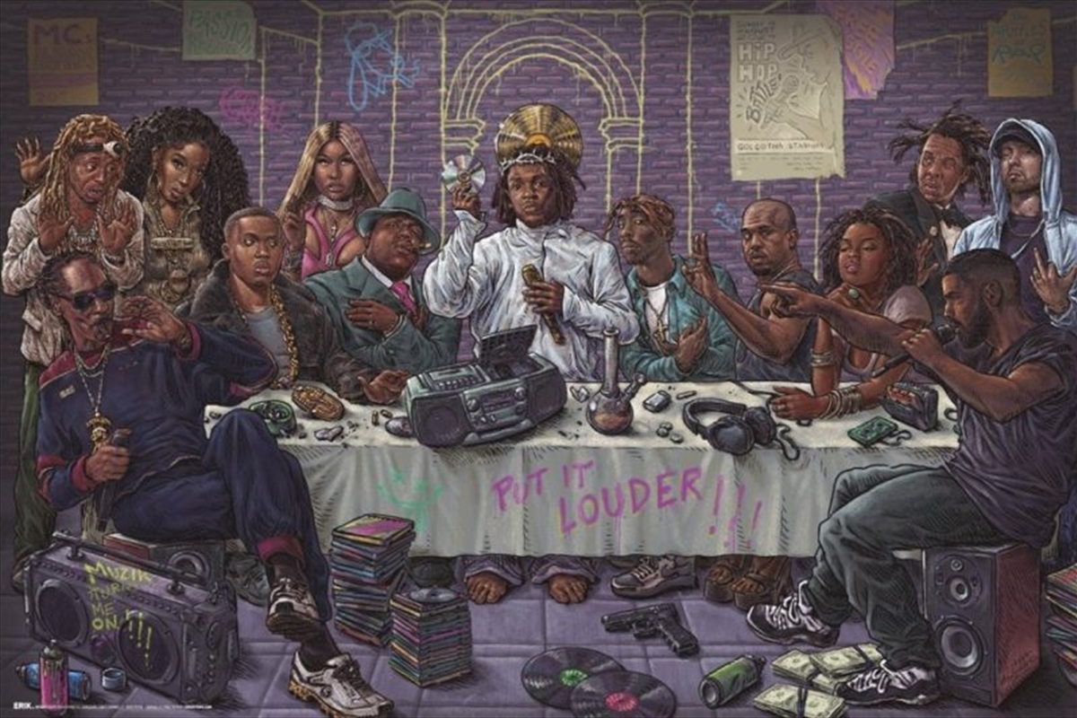 Hip Hop Last Supper/Product Detail/Posters & Prints