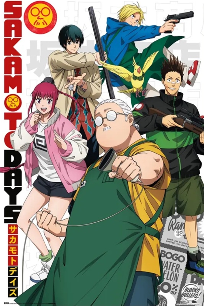 Sakamoto Days Characters/Product Detail/Posters & Prints