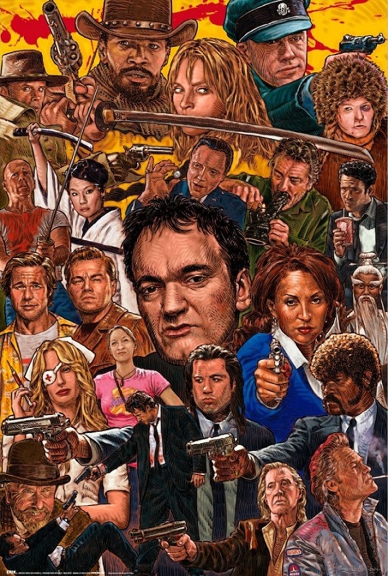 Tarantino Collage/Product Detail/Posters & Prints