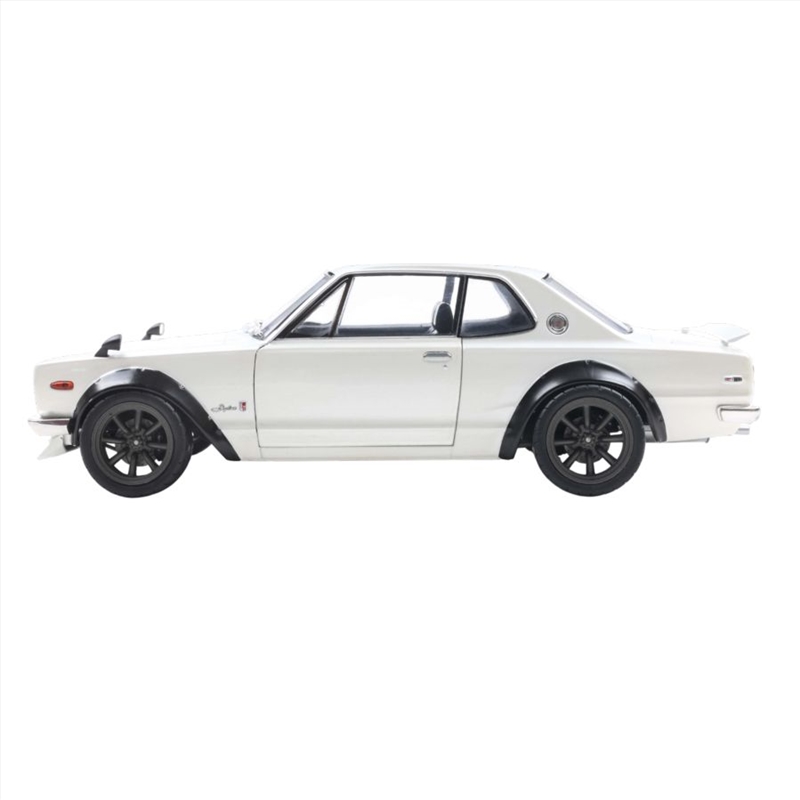 Solido Cars - 1:18 Nissan 1970 Skyline (C10) Hakosuka Works Pearl White Die-Cast Vehicle/Product Detail/Figurines