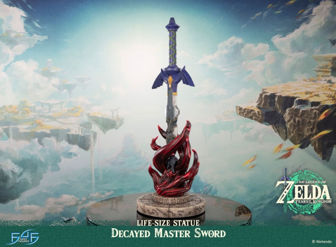 The Legend of Zelda:Tears of the Kingdom - Decayed Master Sword Life-Size Statue/Product Detail/Statues