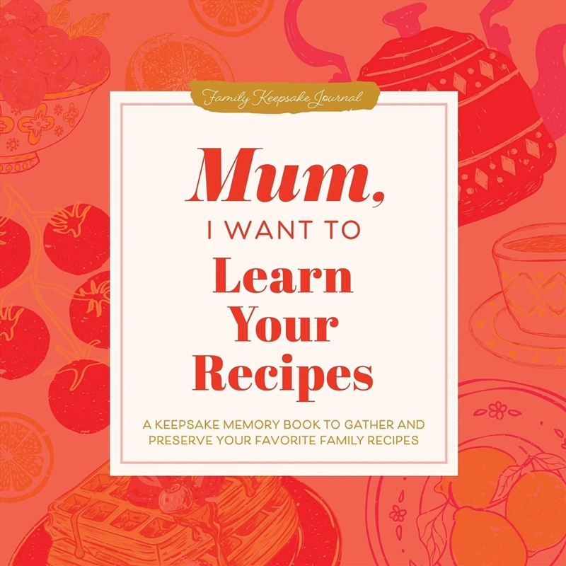 Mum, I Want to Learn Your Recipes/Product Detail/Adults Activity Books