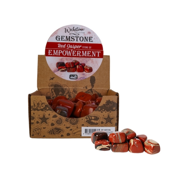 Tumbled Gemstone Red Jasper  (Sent At Random)/Product Detail/Gems