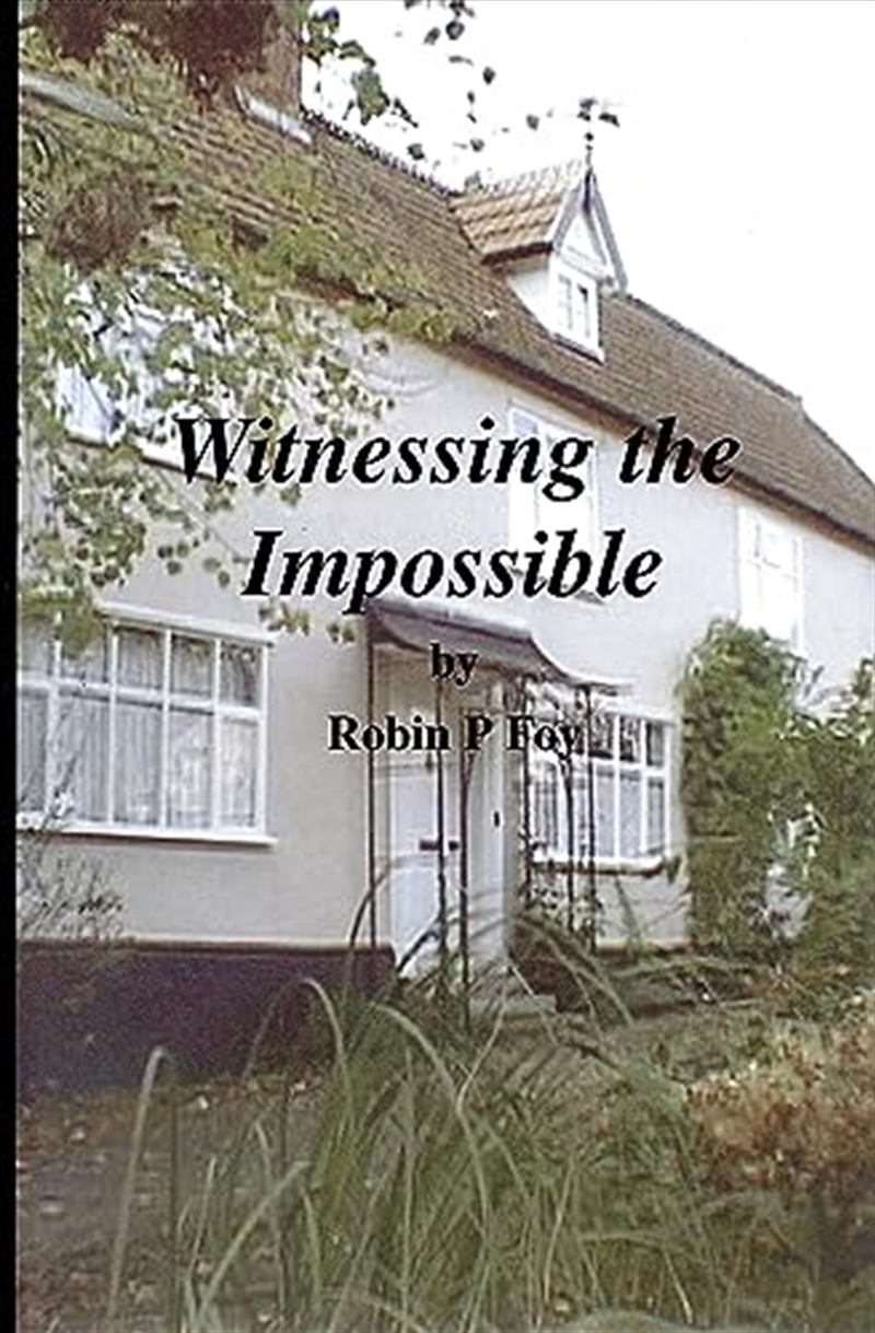 Witnessing The Impossible/Product Detail/Adult Books