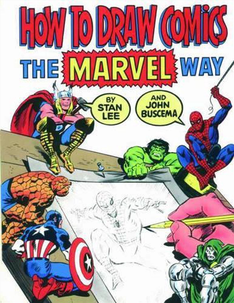 How To Draw Comics The Marvel/Product Detail/Crafts & Handiwork