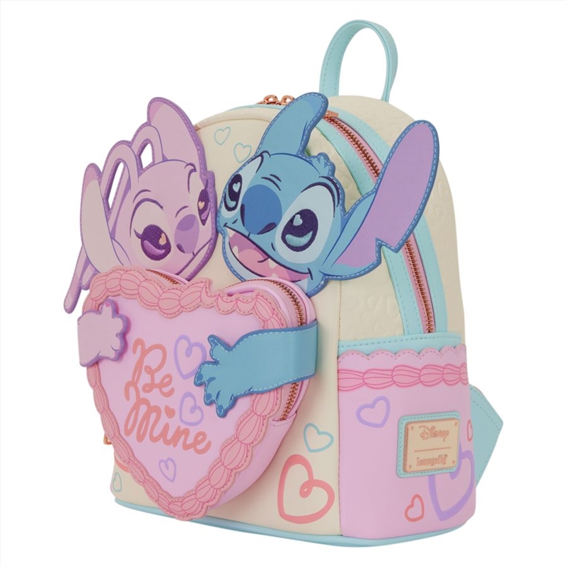 Loungefly Lilo & Stitch - Stitch & Angel "Be Mine" Mini Backpack/Product Detail/Bags