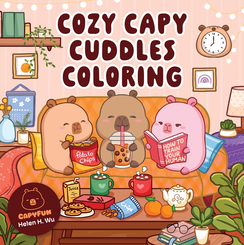 Cozy Capy Cuddles Coloring/Product Detail/Adults Colouring
