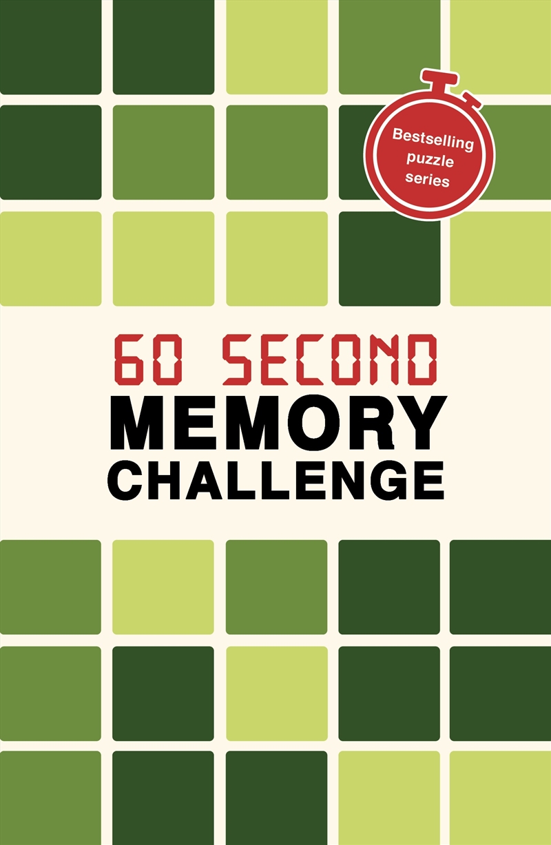 60 Second Memory Challenge/Product Detail/Adults Activity Books