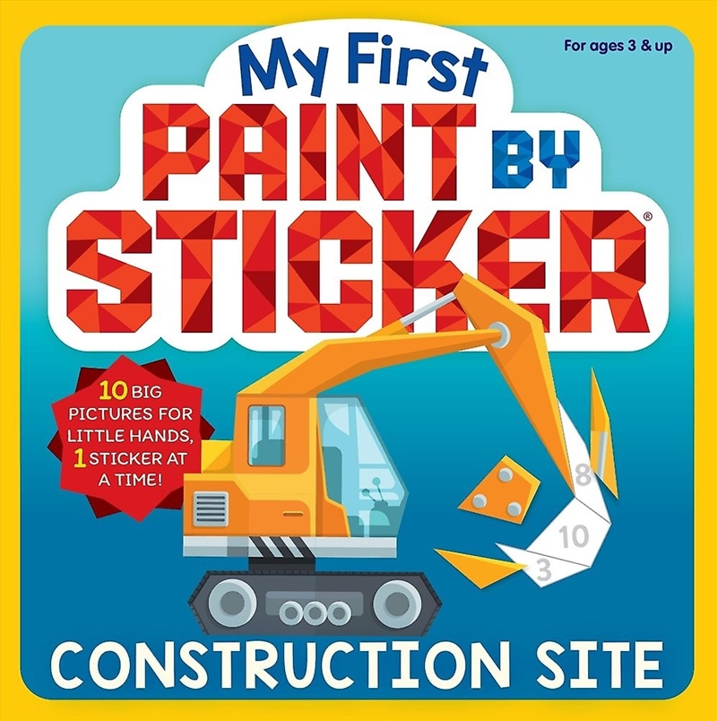 My First Paint By Sticker: Construction Site/Product Detail/Kids Activity Books