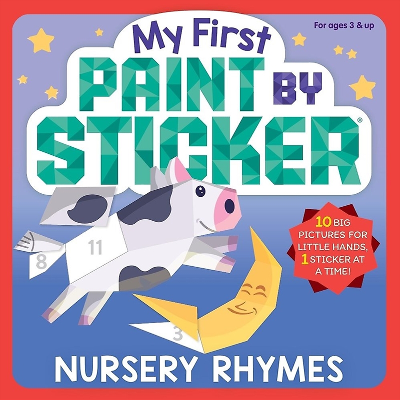 My First Paint By Sticker: Nursery Rhymes/Product Detail/Kids Activity Books