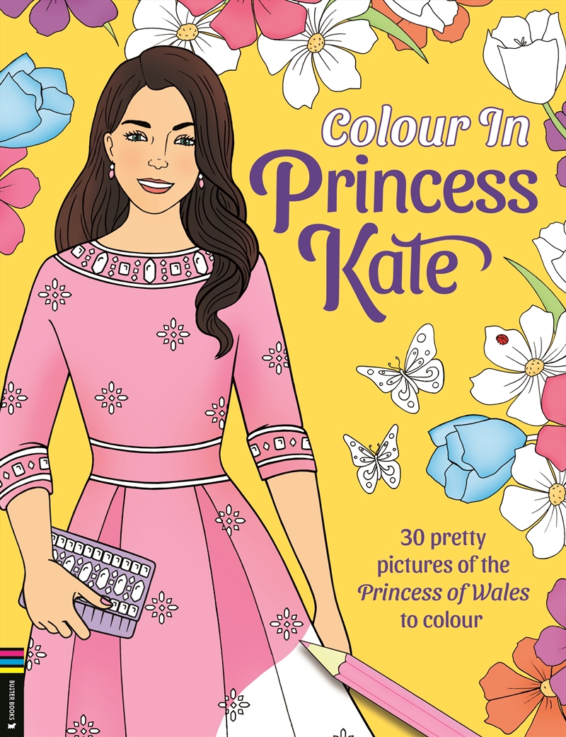 Colour In Princess Kate/Product Detail/Kids Activity Books