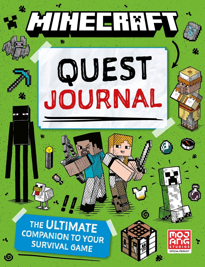 Minecraft Quest Journal: Official Illustrated Children's Minecraft Game Creative Diary And Tick List/Product Detail/Childrens