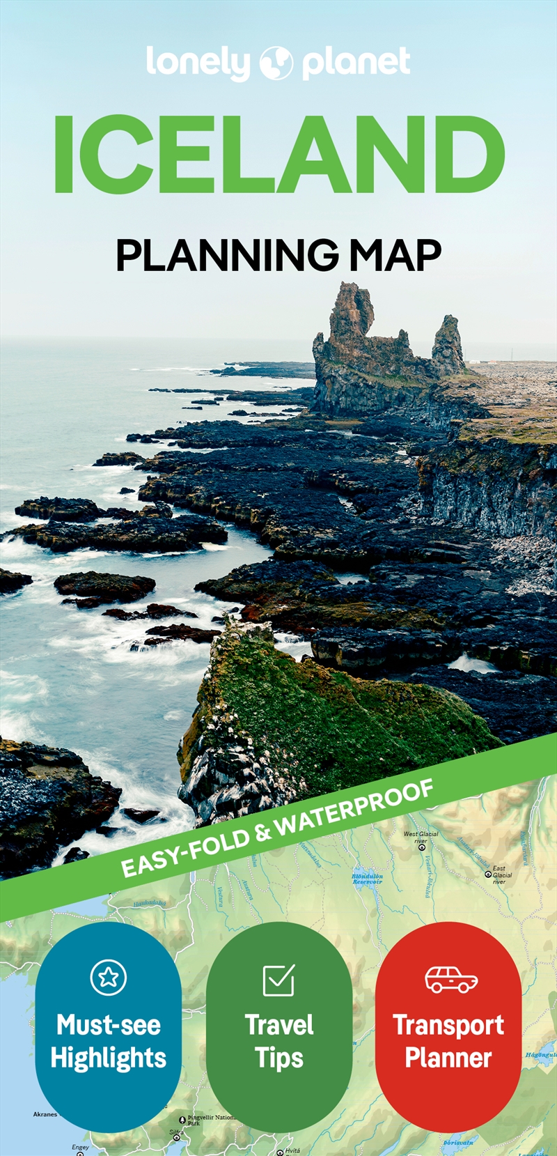 Lonely Planet Iceland Planning Map/Product Detail/Travel & Holidays