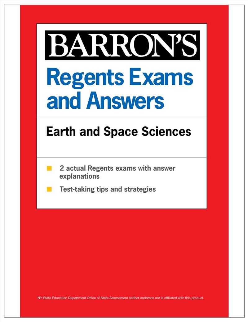 Regents Exams And Answers: Earth And Space Sciences/Product Detail/Education & Textbooks