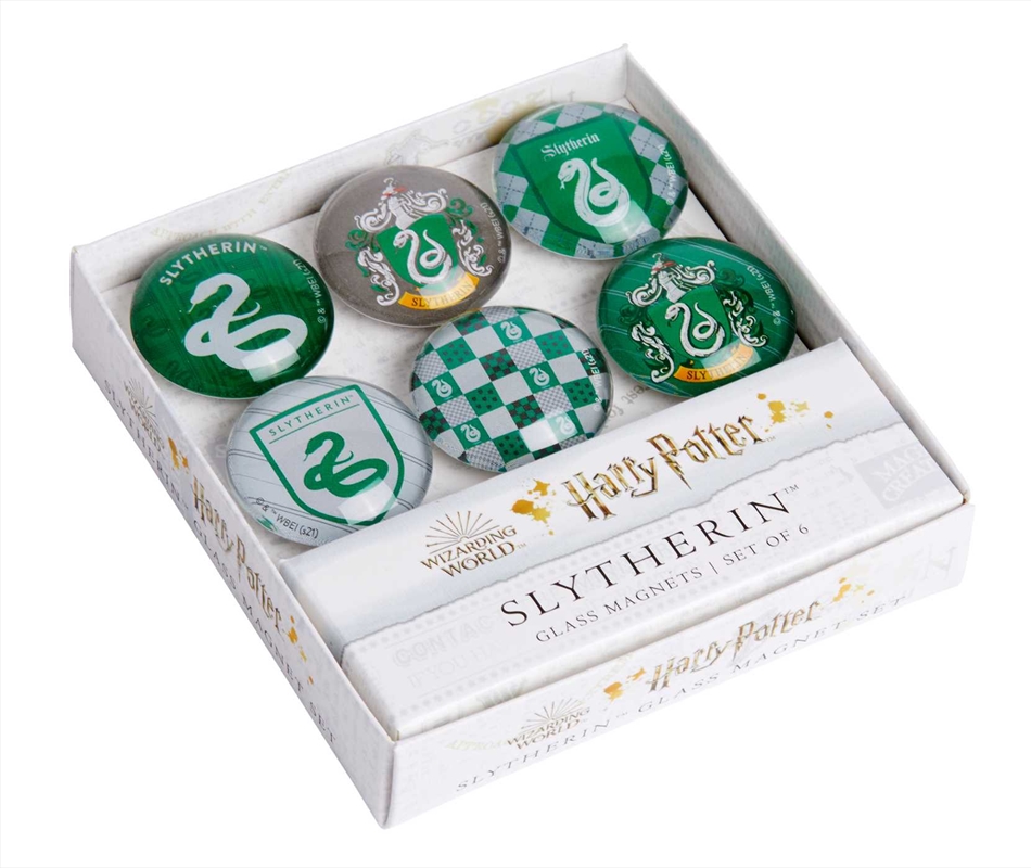 Harry Potter: Slytherin Glass Magnet Set (Set Of 6)/Product Detail/Art