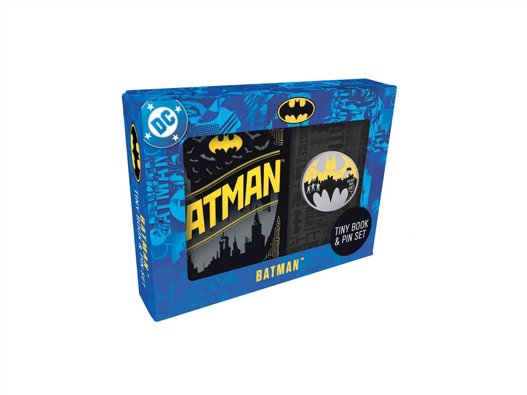 Dc Comics: Batman Tiny Book And Pin Set/Product Detail/Graphic Novels