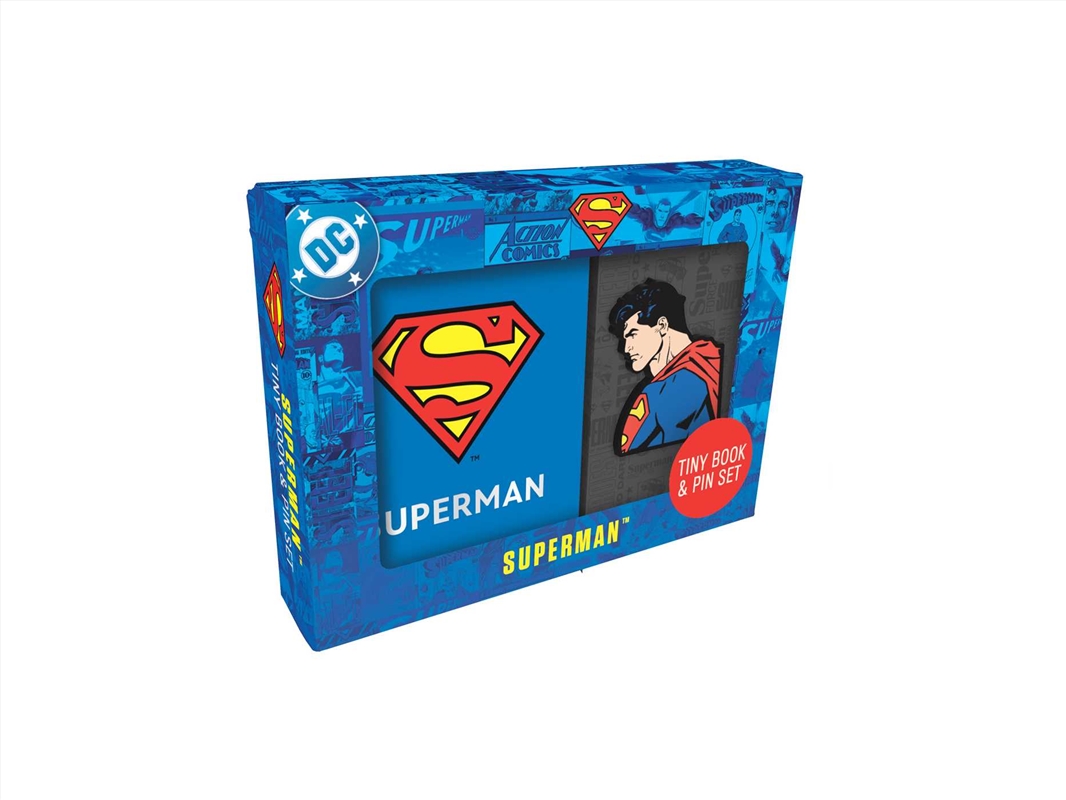Dc Comics: Superman Tiny Book And Pin Set/Product Detail/Graphic Novels
