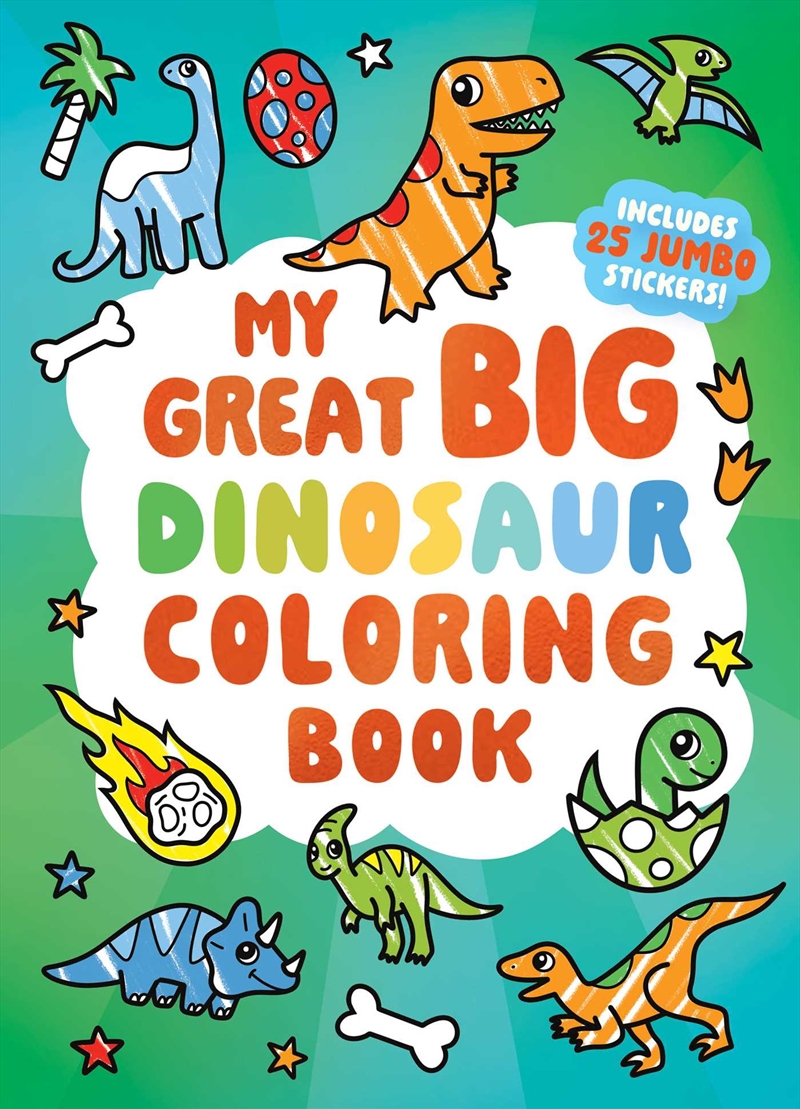 My Great Big Dinosaur Coloring Book/Product Detail/Kids Colouring