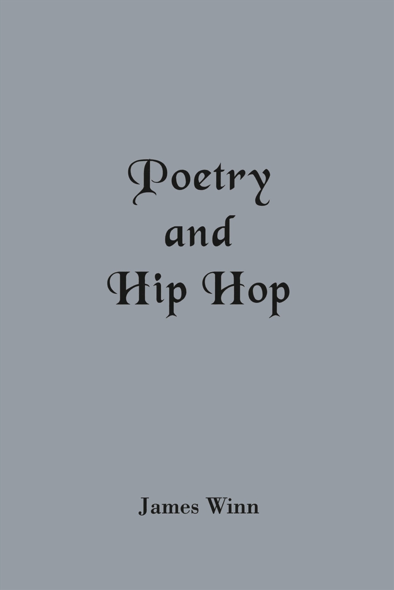 Poetry And Hip-Hop/Product Detail/Society & Culture