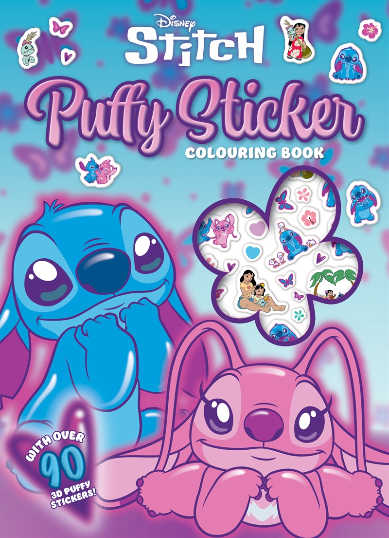 Stitch: Puffy Sticker Colouring Book/Product Detail/Kids Activity Books