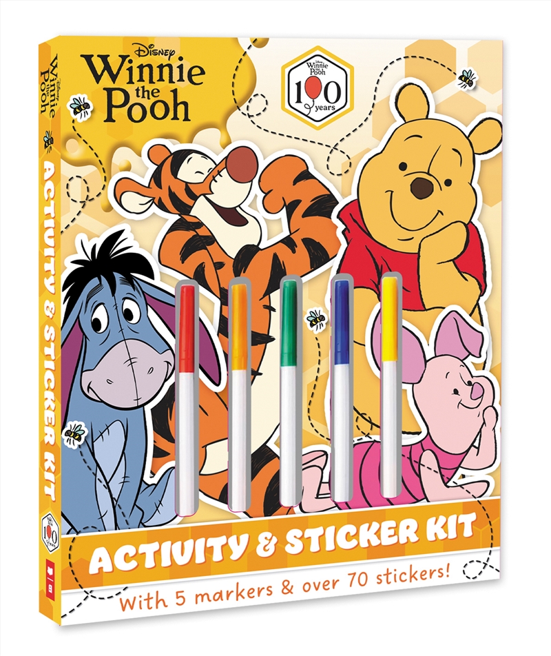 Winnie The Pooh 100th Anniversary: Activity And Sticker Kit/Product Detail/Kids Activity Books