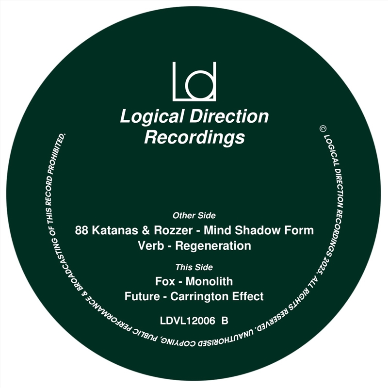 Mind Shadow Form / Regeneration / Monolith / Carrington Effect/Product Detail/Dance