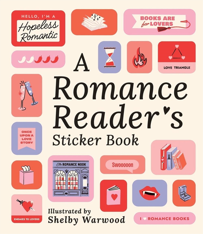 A Romance Reader's Sticker Book/Product Detail/Adults Activity Books