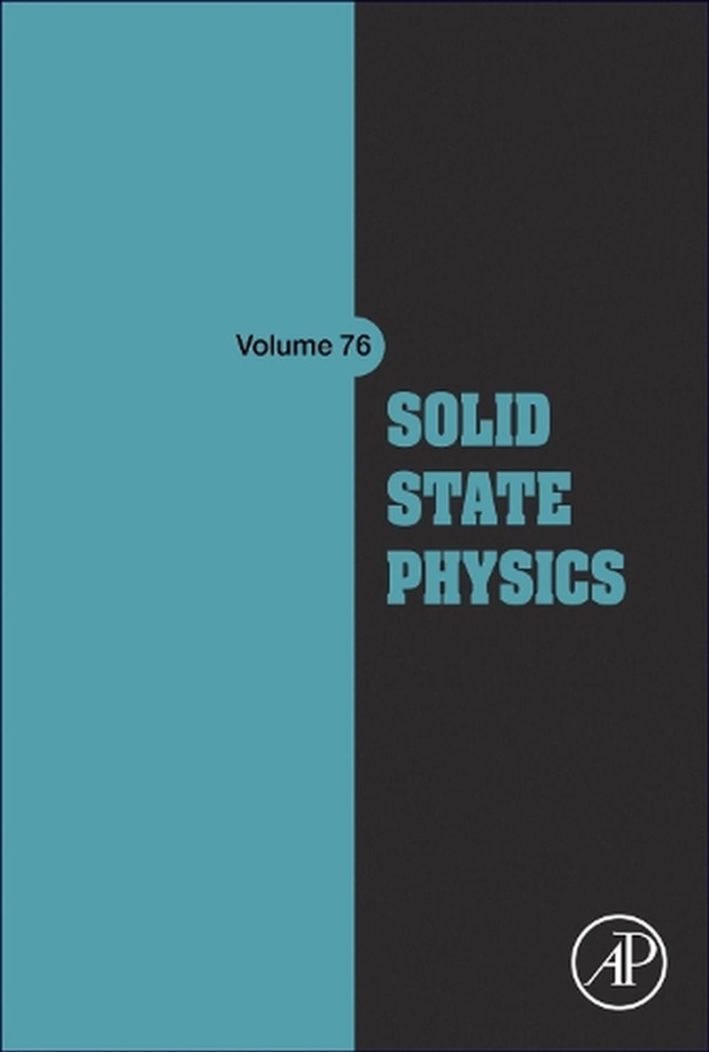 Solid State Physics : Volume 76/Product Detail/Science