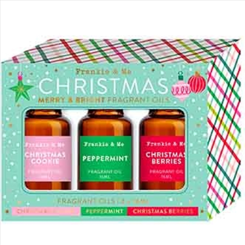 Christmas Fragrant Oils 3Pk 16Ml Merry And Bright/Product Detail/Candles