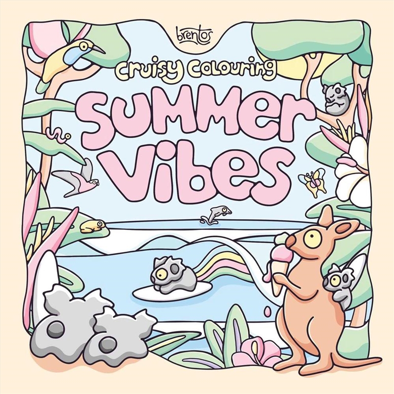 Cruisy Colouring: Summer Vibes/Product Detail/Kids Activity Books