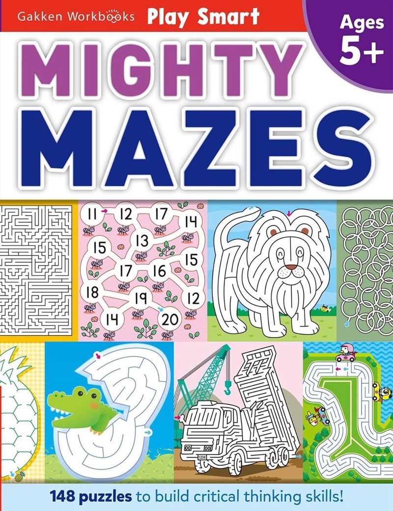 Play Smart Mighty Mazes/Product Detail/Kids Activity Books