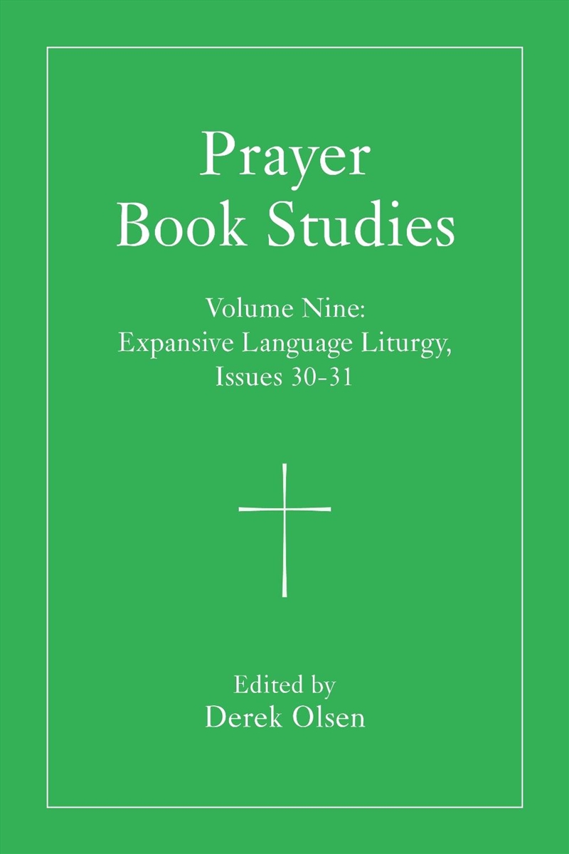 Prayer Book Studies Volume Nine/Product Detail/Religion & Beliefs
