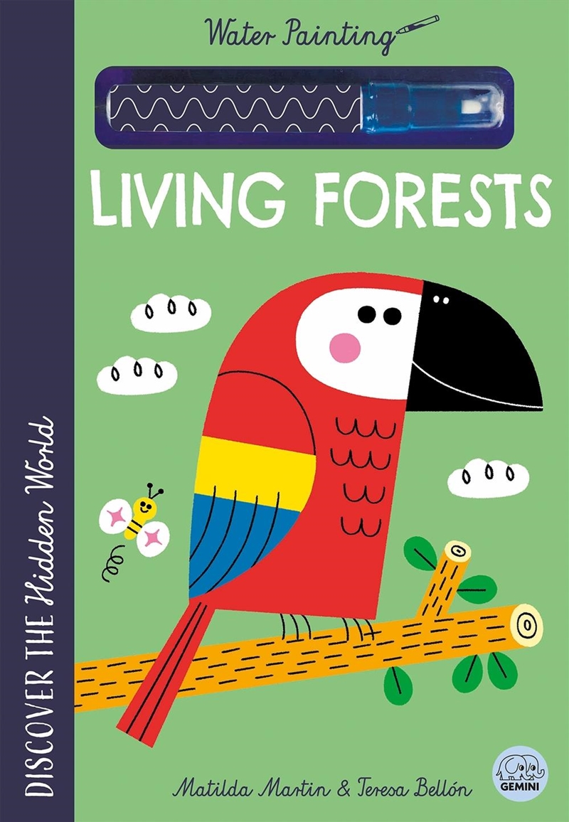 Hidden World - Water Painting Living Forests/Product Detail/Kids Activity Books