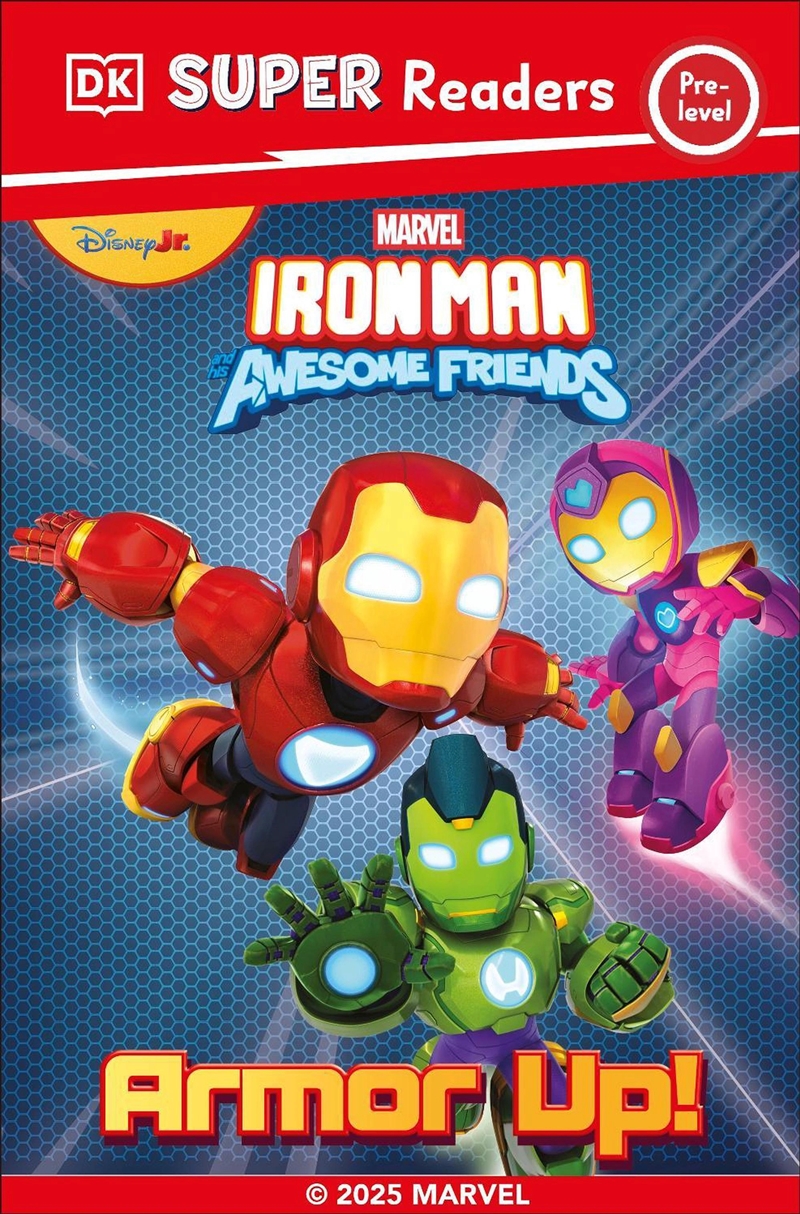 DK Super Reader Pre-Level Marvel Iron Man and His Awesome Friends Armour Up!/Product Detail/Children