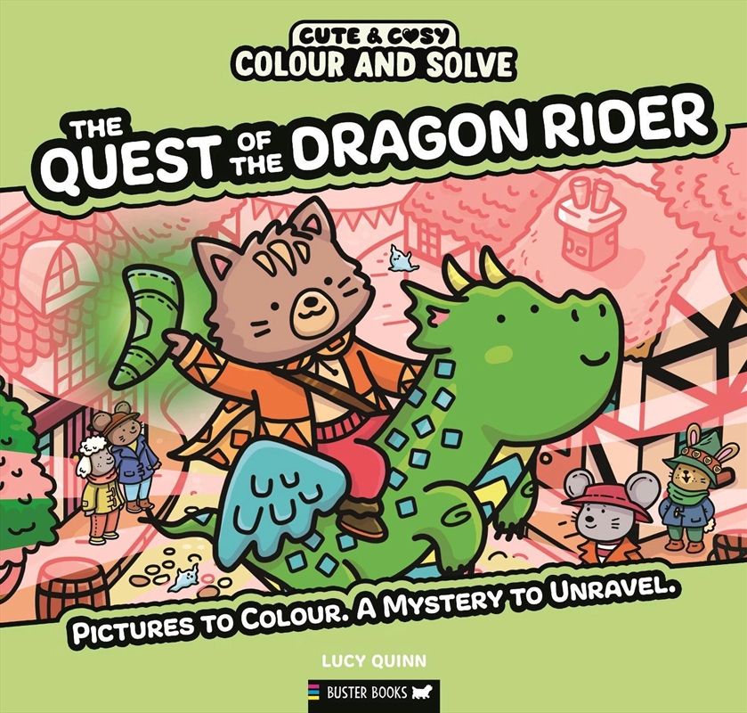 Colour and Solve: The Quest of the Dragon Rider/Product Detail/Kids Activity Books